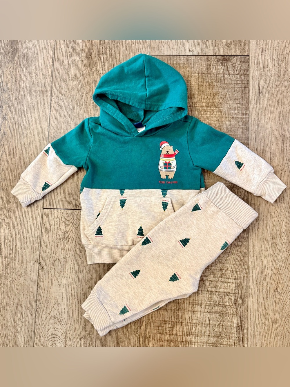 Baby Rebels Teal Green Crewneck Sweatshirt & pants